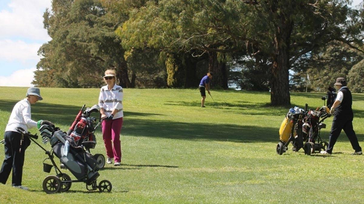 Time for golf: It was a great day for golfers at the Braidwood Golf Course on Saturday. 