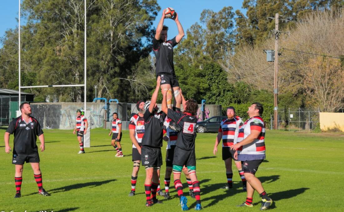 Up and away: Braidwood were unable to stop a rampant Batemans Bay Boars side on the weekend, going down 60-17 in Batemans Bay to the current third-ranked side on the ladder. Photo: Gordon Waters.