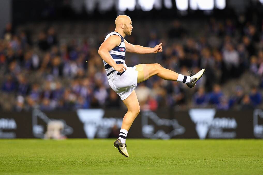 Sad face: Gary Ablett's final AFL appearance didn't work out as planned. Photo: Morgan Hancock 