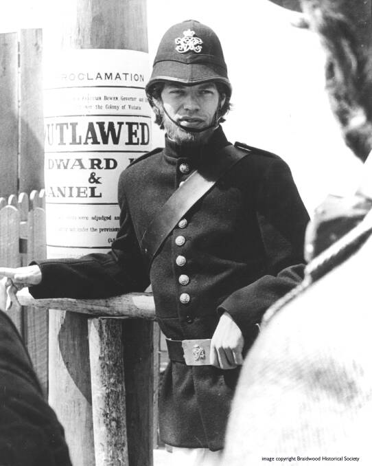 Mick Jagger in the 1969 film 'Ned Kelly'. Image B&DHS