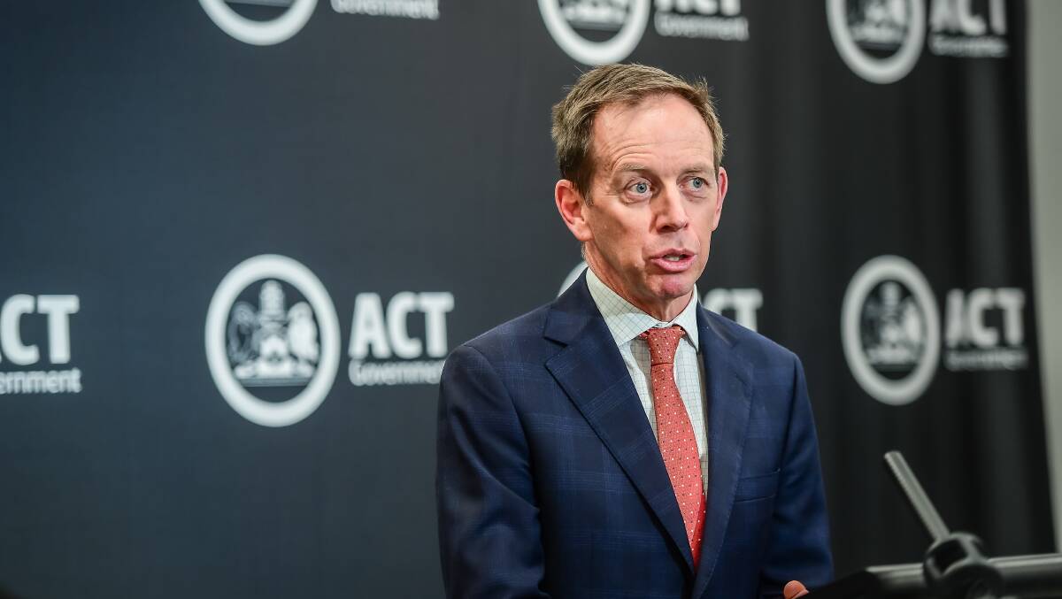 ACT Attorney-General Shane Rattenbury. Picture by Karleen Minney 