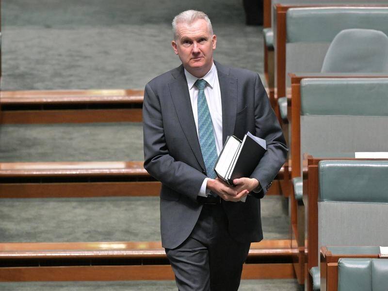 Minister for Employment Tony Burke has championed the benefits of Labor's workplace reforms. (Mick Tsikas/AAP PHOTOS)