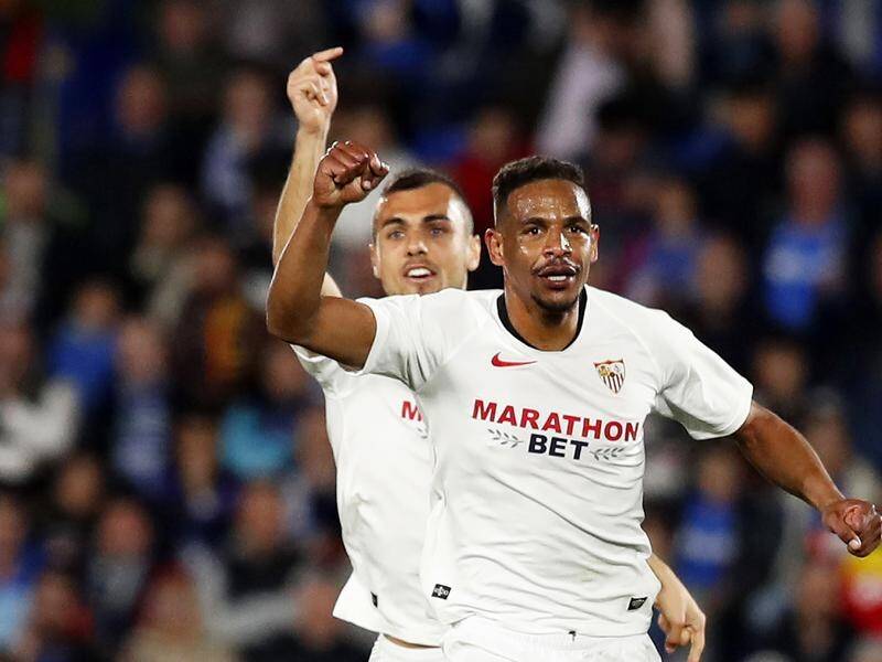 Fernando Reges scored the second goal in Sevilla's 3-0 defeat of Getafe.