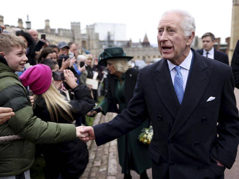 King Charles will visit a cancer centre in his return to official public duties. (AP PHOTO)