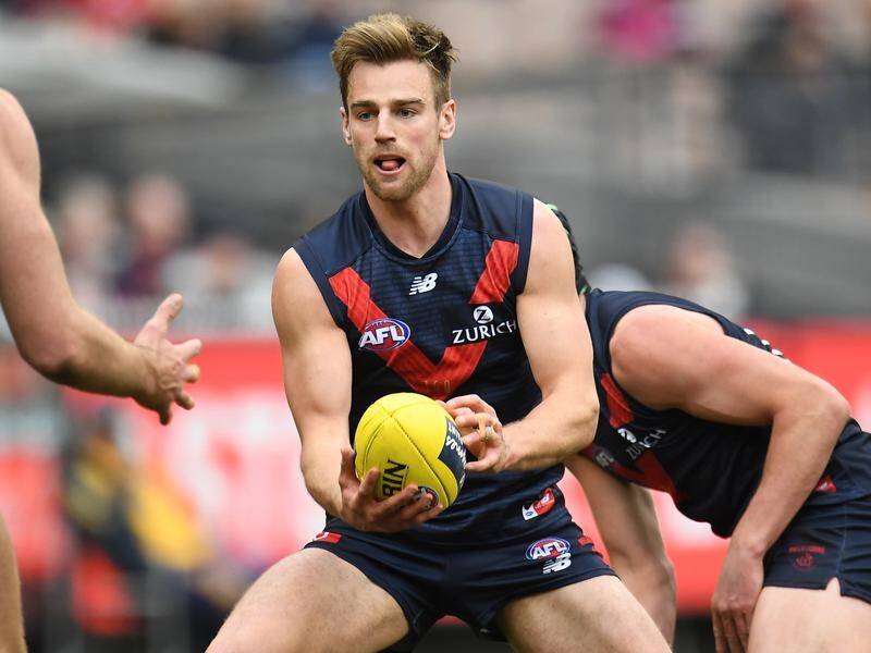 Demons wingman Dom Tyson feels for axed rookie Bayley Fritsch, who is only in Perth as an emergency.