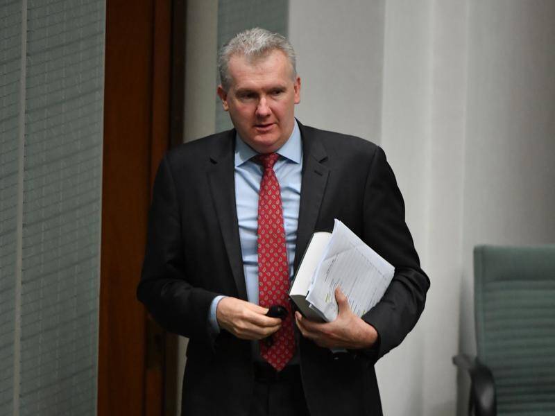 Tony Burke has slammed the government's go-slow on setting up a federal integrity commission.