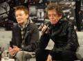 Works by the AI version of Laurie Anderson and Lou Reed feature in her Adelaide Festival exhibition. (Tracey Nearmy/AAP PHOTOS)