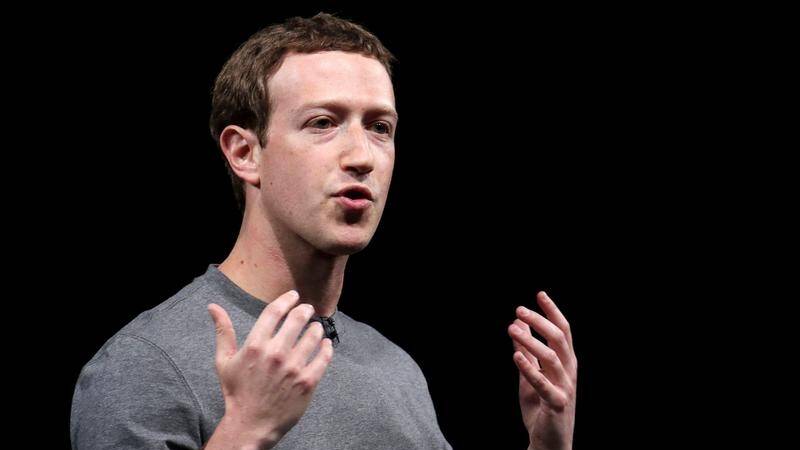 Mark Zuckerberg has unveiled a raft of artificial intelligence products from Meta. Picture file