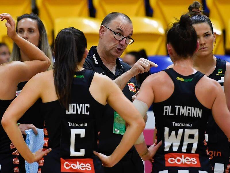 Magpies head coach Rob Wright has been sacked after winning just one Super Netball game this year.