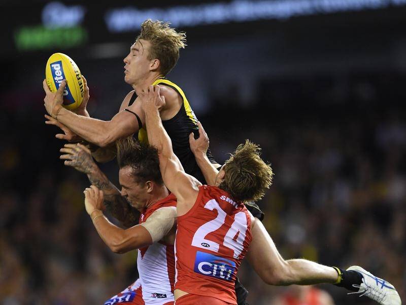 Richmond have accounted for Sydney by 22 points in their AFL clash at Marvel Stadium.