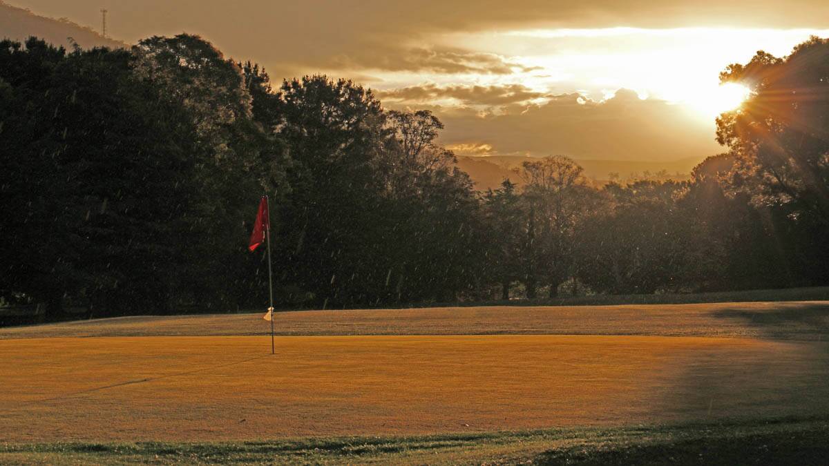 Braidwood Golf Course: Photo courtesy of Kathy Toirkens. 