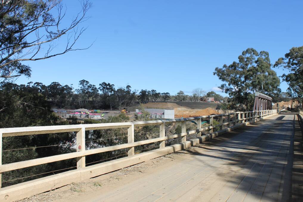 Transport for NSW is investigating the damage to Charleyong Bridge. 