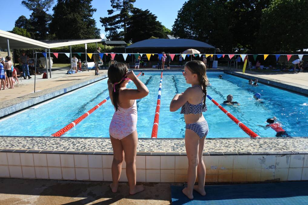 Kids at Swim Club enjoying a swim this summer. Photo: Elspeth Kernebone.