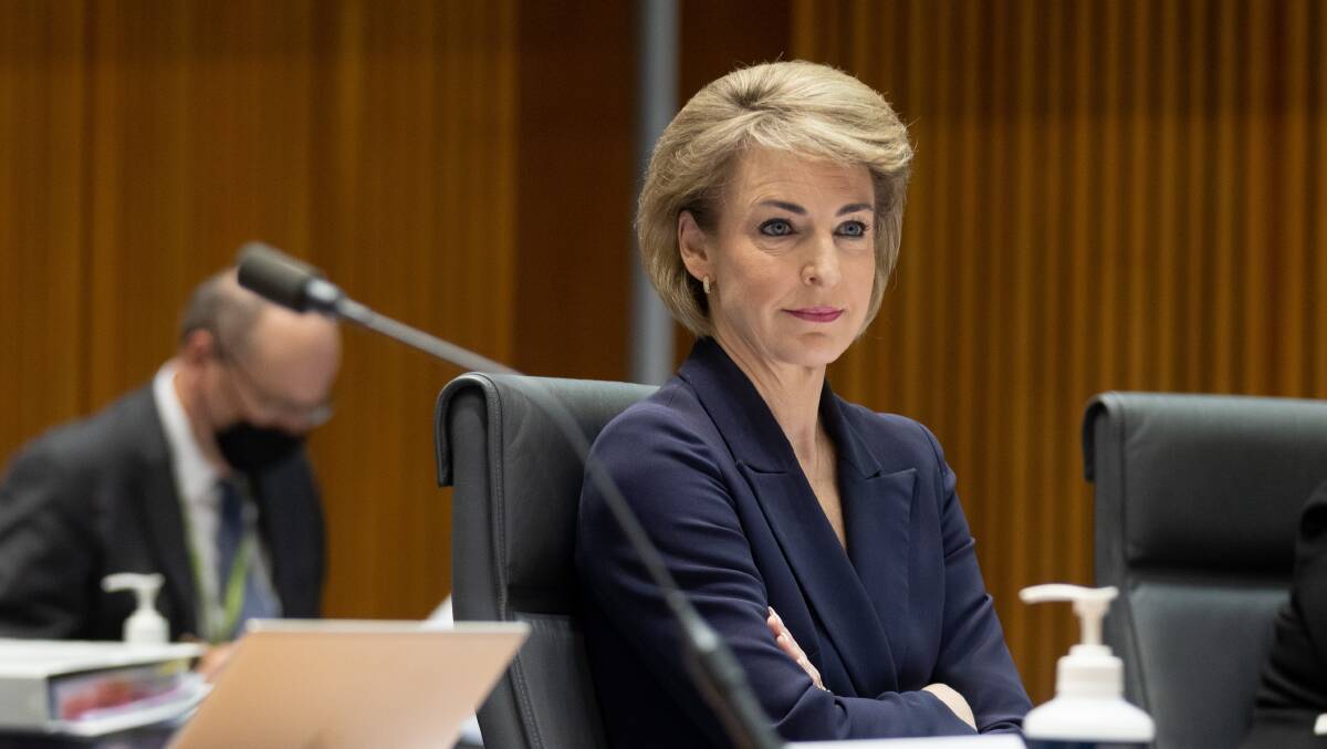 Attorney-General Michaelia Cash is trying to steer the contentious religious discrimination bill through parliament. Picture: Sitthixay Ditthavong