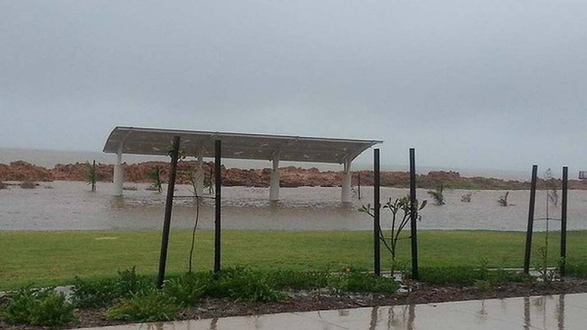 The Pilbara in flood.