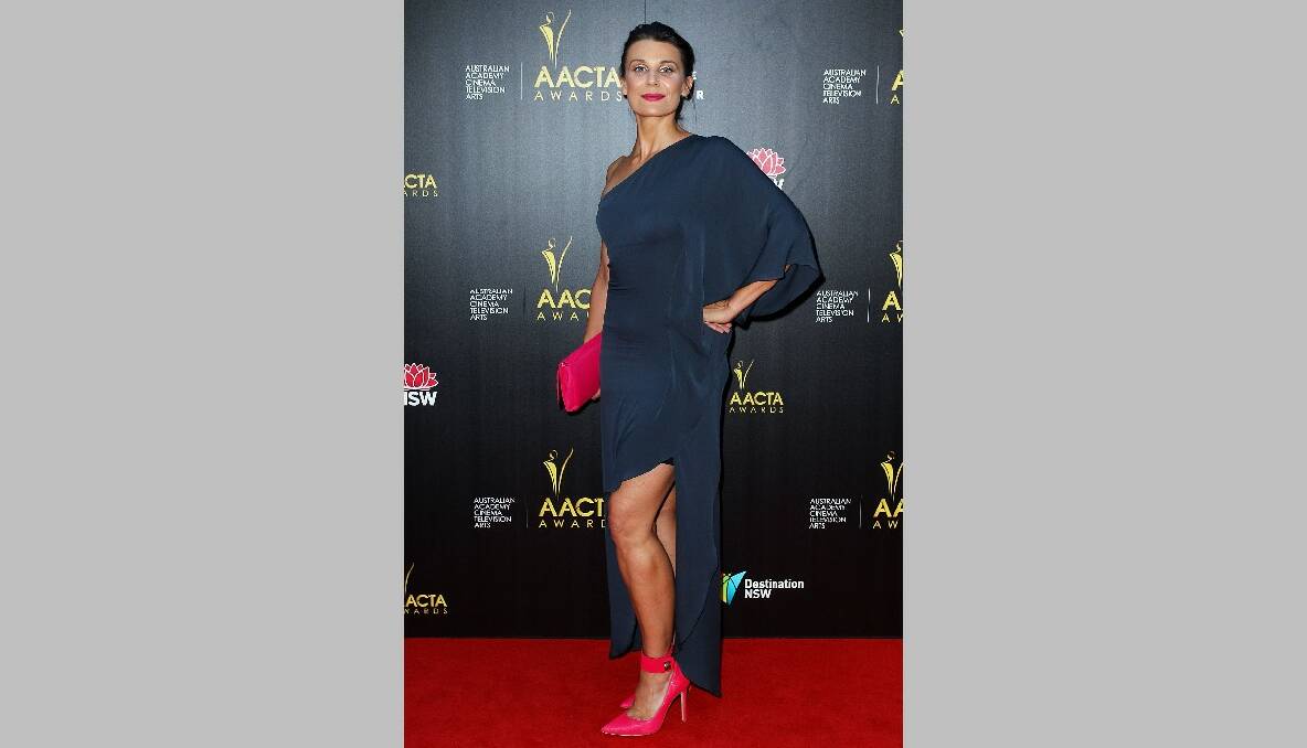 Diana Glenn arrives at the 2nd Annual AACTA Awards. Photo by Lisa Maree Williams/Getty Images