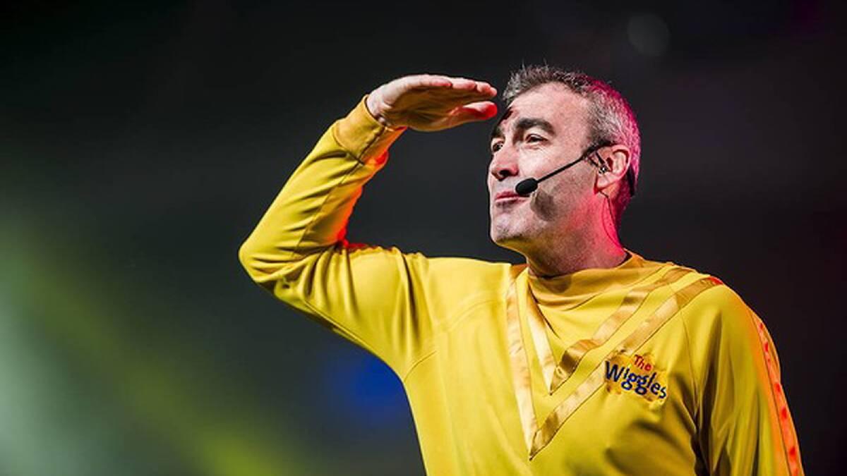 The Wiggles perform at AIS Arena. Photo: Rohan Thomson