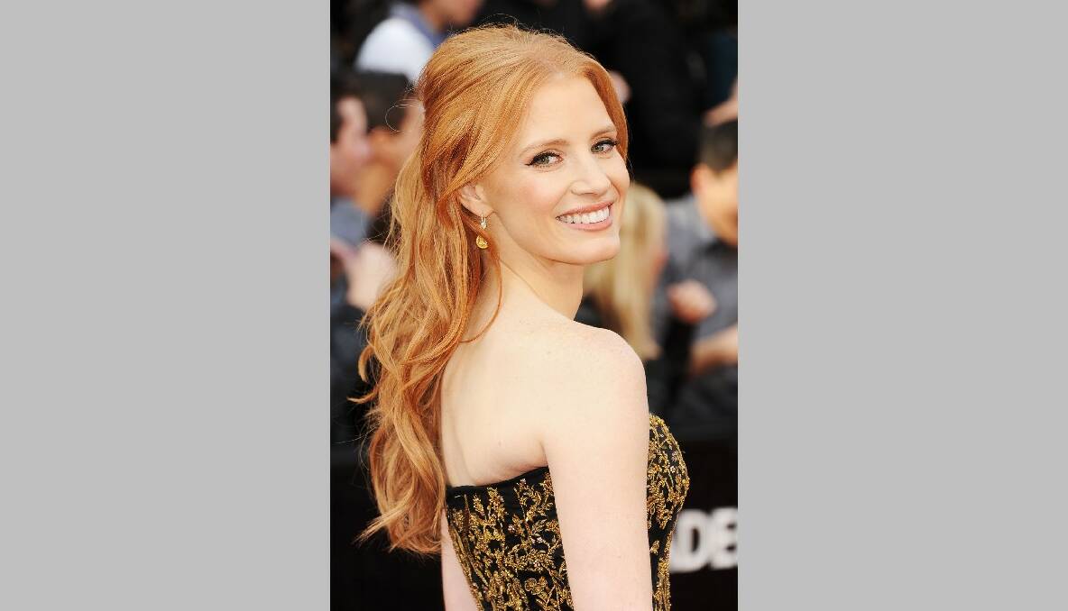 Actress Jessica Chastain. Photo by Jason Merritt/Getty Images