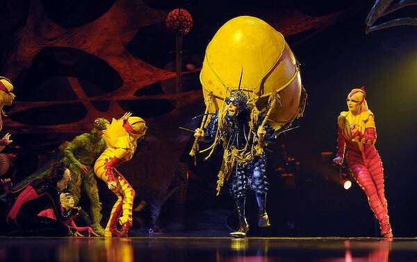 OVO by Cirque Du Soleil at the Melbourne dress rehearsal. Photo: Mal Fairclough